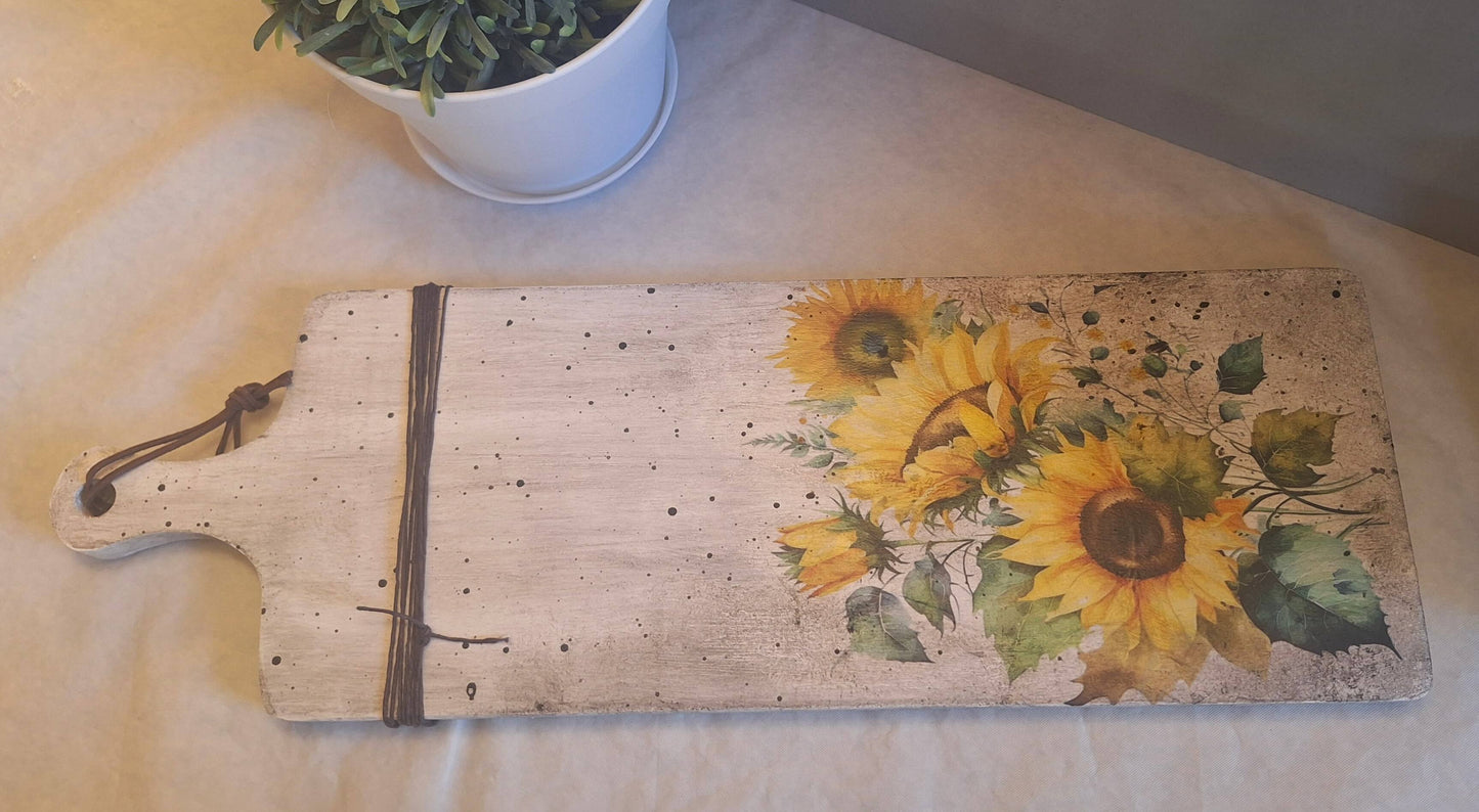 Sunflower Cutting Board